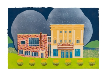 opening-night-gouache-works-on-paper-pamela-winegard