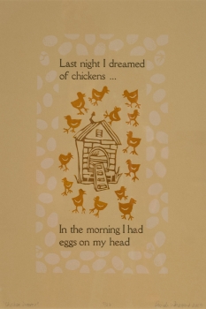 chicken-dreams-linocut-print-printmaking-pamela-winegard-artist-lynchburg-virginia
