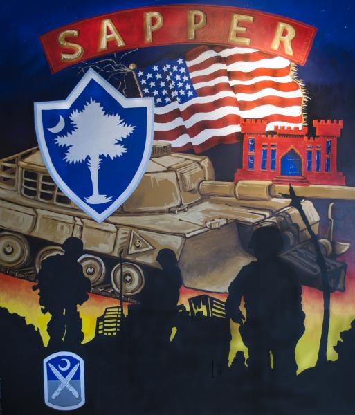 Sapper-SC-Armory-Mural